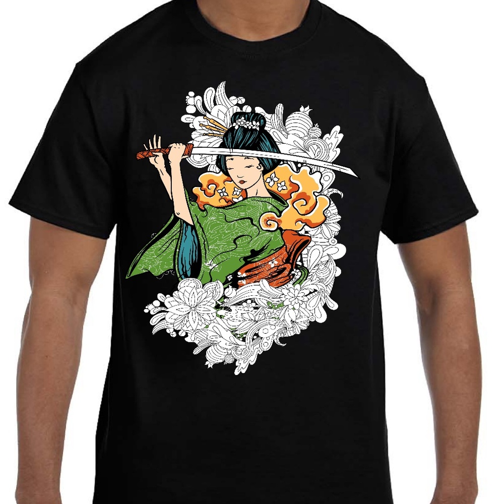 Men's "J Lady" Printed T-Shirts